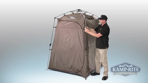Kamprite Privacy Shelter with Shower - image 6 from the video
