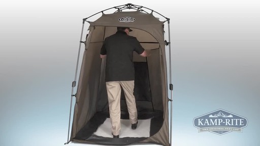 Kamprite Privacy Shelter with Shower - image 7 from the video