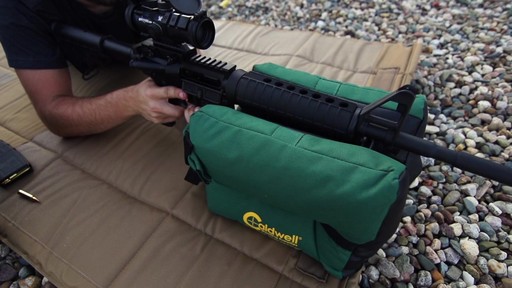 Caldwell TackDriver Filled Shooting Bag - image 5 from the video