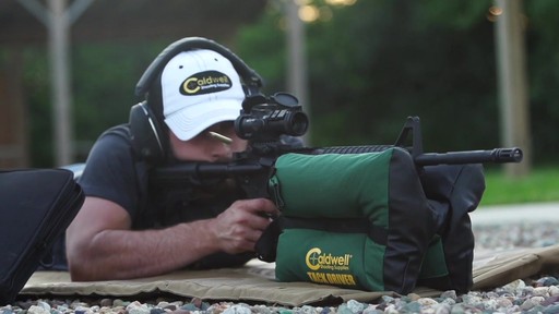 Caldwell TackDriver Filled Shooting Bag - image 7 from the video