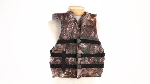 Guide Gear Realtree Xtra Camo Type III Universal Life Vest 360 View - image 1 from the video