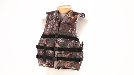 Guide Gear Realtree Xtra Camo Type III Universal Life Vest 360 View - image 2 from the video