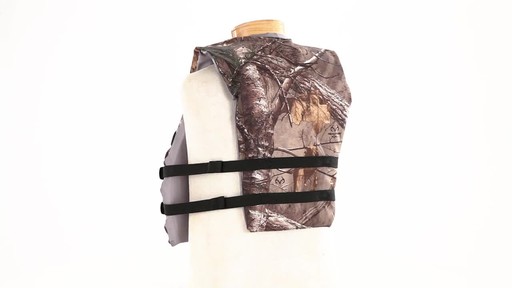 Guide Gear Realtree Xtra Camo Type III Universal Life Vest 360 View - image 6 from the video