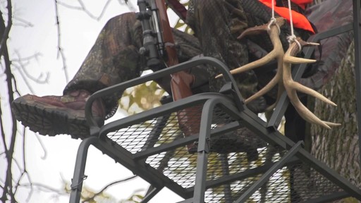 Guide Gear 17' Extreme Comfort Ladder Tree Stand - image 4 from the video