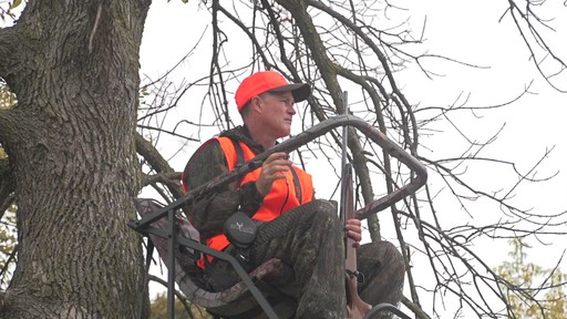 Guide Gear 17' Extreme Comfort Ladder Tree Stand - image 5 from the video