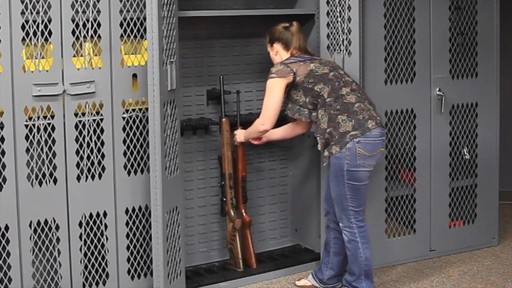 SecureIt Tactical Model 84: 12 Gun Storage Cabinet - image 7 from the video
