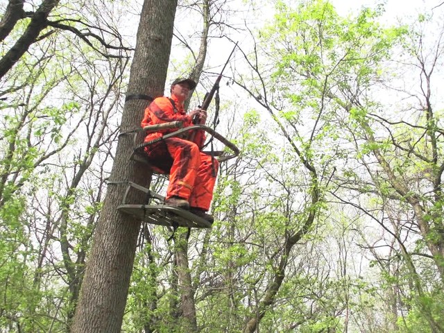 API Outdoors® Aluminum Marksman Climber Tree Stand - image 1 from the video