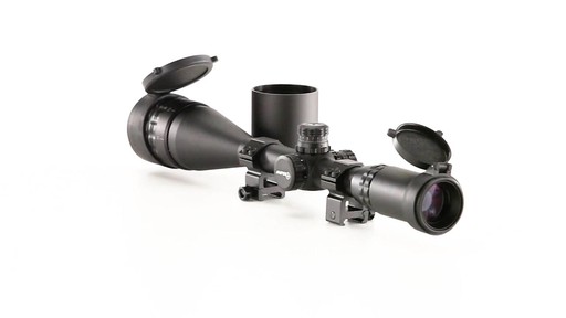 Sniper 6-24x50mm Tactical Rifle Scope 360 View - image 3 from the video