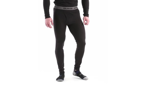 Guide Gear Men's Lightweight Base Layer Bottoms 360 View - image 1 from the video