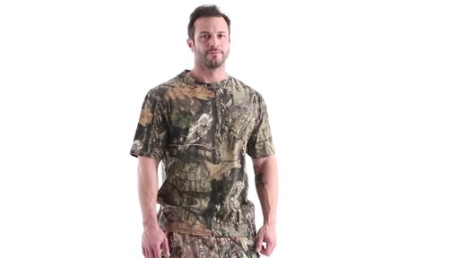 Guide Gear Men's 3T Camo Hunting Shirt Short Sleeve 360 View - image 1 from the video