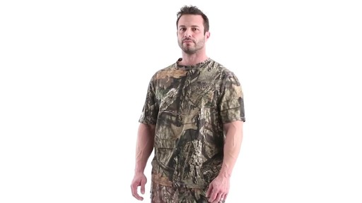 Guide Gear Men's 3T Camo Hunting Shirt Short Sleeve 360 View - image 10 from the video