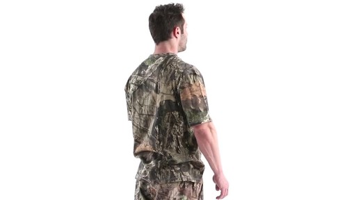 Guide Gear Men's 3T Camo Hunting Shirt Short Sleeve 360 View - image 4 from the video