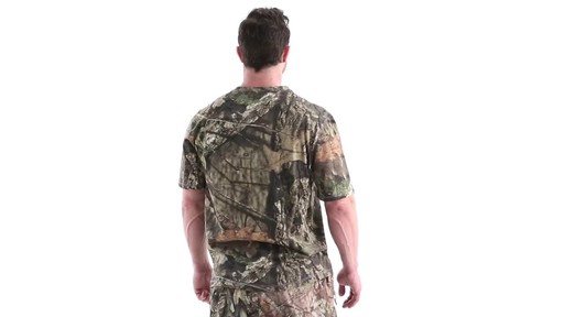 Guide Gear Men's 3T Camo Hunting Shirt Short Sleeve 360 View - image 5 from the video