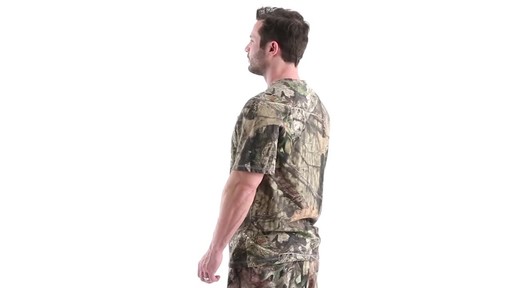Guide Gear Men's 3T Camo Hunting Shirt Short Sleeve 360 View - image 7 from the video