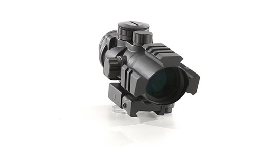 AIM Sports 4x32mm Tri-Illuminated Scope with Rapid Ranging Reticle 360 View - image 2 from the video