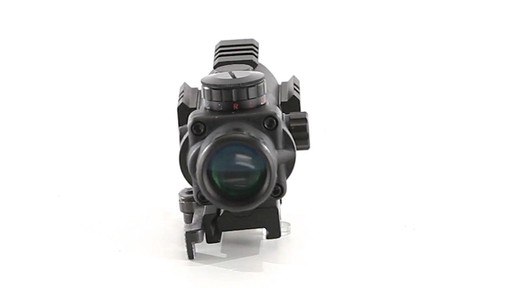 AIM Sports 4x32mm Tri-Illuminated Scope with Rapid Ranging Reticle 360 View - image 7 from the video