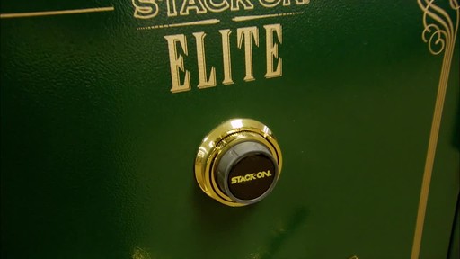 Stack-On Elite 36-40 Gun Safe Combination Lock Matte Green - image 9 from the video