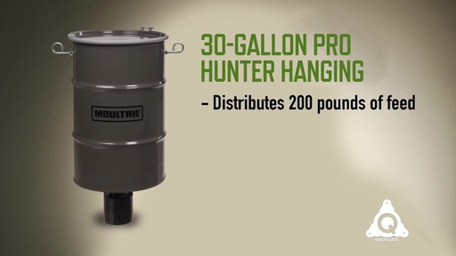 Moultrie 30-gallon Pro Hunter Hanging Deer Feeder - image 4 from the video