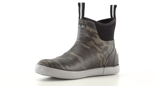 Huk Rogue Wave Slip-on Rubber Boots - image 6 from the video