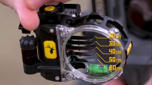 Trophy Ridge React H5 Archery Pin Sight Black - image 7 from the video