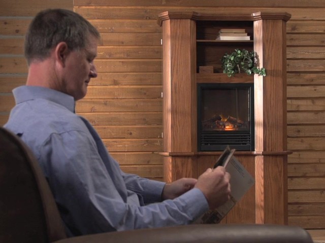 CASTLECREEK™ Gun Cabinet Fireplace - image 4 from the video