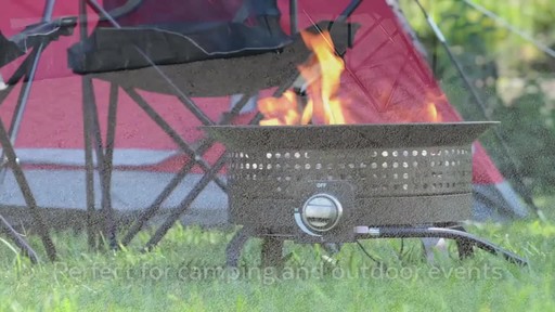 Aurora Steel Gas Fire Pit - image 7 from the video
