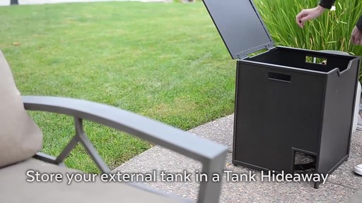 Aurora Steel Gas Fire Pit - image 9 from the video
