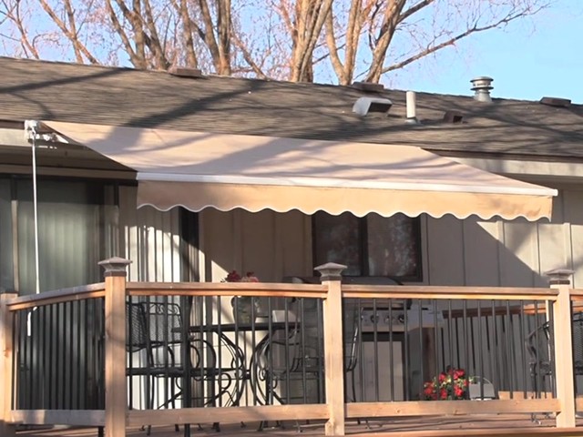 CASTLECREEK™ 12x10' Retractable Awning - image 10 from the video