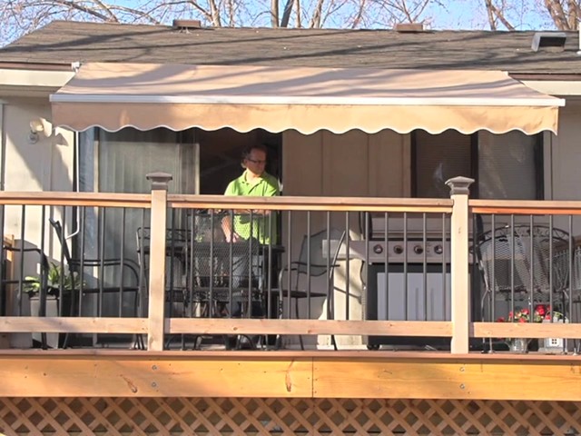 CASTLECREEK™ 12x10' Retractable Awning - image 2 from the video