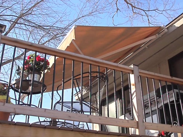 CASTLECREEK™ 12x10' Retractable Awning - image 3 from the video