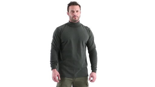 Guide Gear Men's Turtleneck Long-Sleeve Shirt 360 View - image 1 from the video