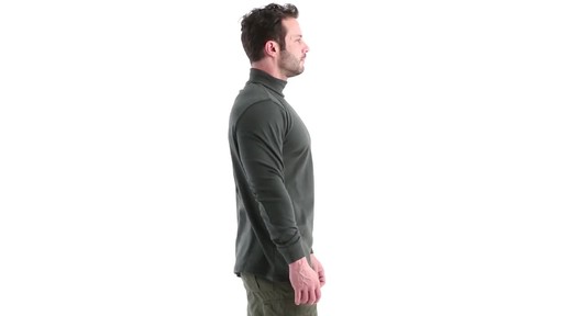 Guide Gear Men's Turtleneck Long-Sleeve Shirt 360 View - image 3 from the video