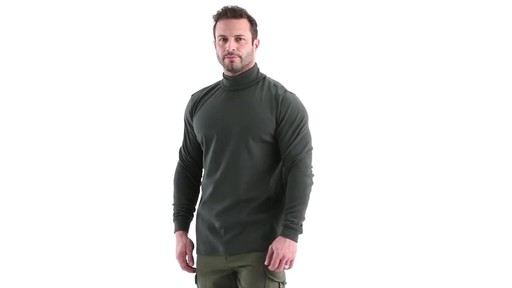 Guide Gear Men's Turtleneck Long-Sleeve Shirt 360 View - image 8 from the video