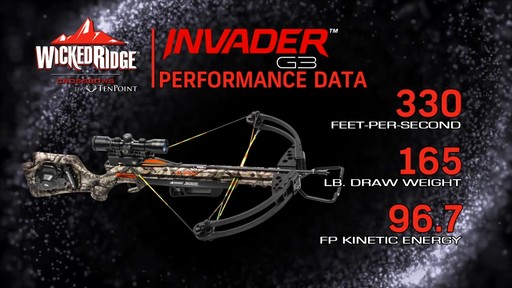 TenPoint Wicked Ridge Invader G3 Crossbow Package - image 8 from the video