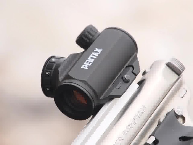 Pentax Waterproof Mini Red Dot Sight - image 10 from the video