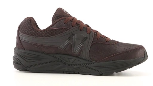 New Balance Men's 840 Country Walkers Brown 360 View - image 10 from the video