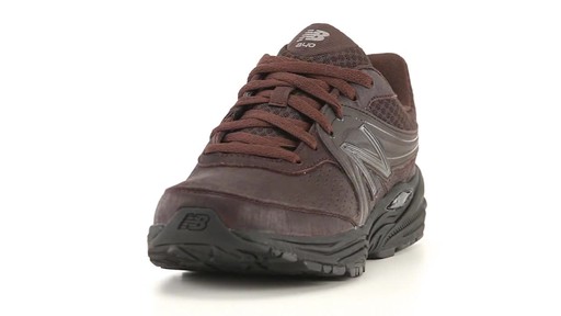 New Balance Men's 840 Country Walkers Brown 360 View - image 2 from the video