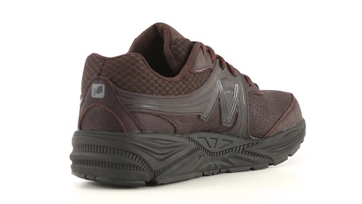 New Balance Men's 840 Country Walkers Brown 360 View - image 8 from the video