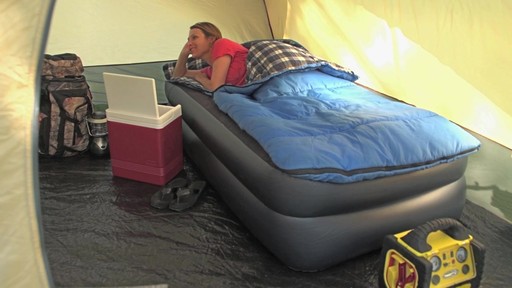 Intex Twin Air Bed Mattress with Built-In Electric Pump - image 2 from the video