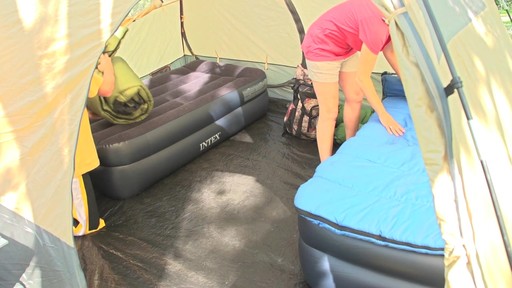 Intex Twin Air Bed Mattress with Built-In Electric Pump - image 8 from the video