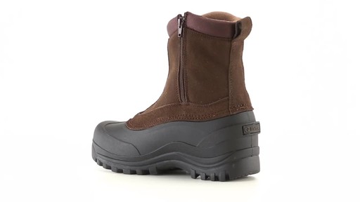 Guide Gear Men's Insulated Side Zip Winter Boots 600 Gram 360 View - image 10 from the video
