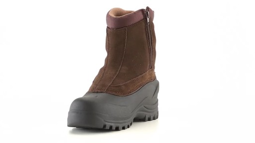Guide Gear Men's Insulated Side Zip Winter Boots 600 Gram 360 View - image 2 from the video