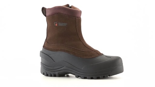 Guide Gear Men's Insulated Side Zip Winter Boots 600 Gram 360 View - image 5 from the video