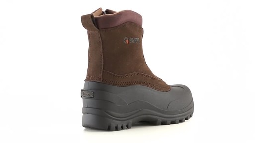 Guide Gear Men's Insulated Side Zip Winter Boots 600 Gram 360 View - image 7 from the video