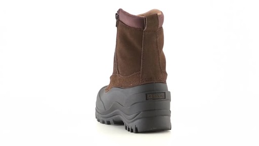 Guide Gear Men's Insulated Side Zip Winter Boots 600 Gram 360 View - image 9 from the video