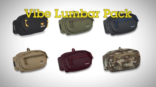 Mountainsmith Vibe Lumbar Pack - image 9 from the video