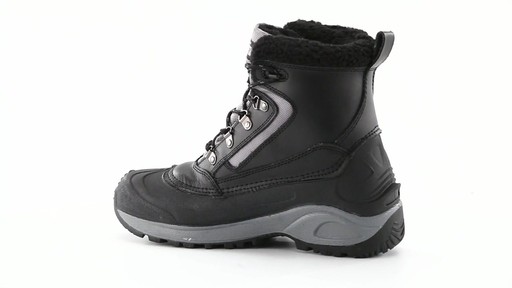Guide Gear Women's Snowridge II Insulated Waterproof Winter Boots 360 View - image 5 from the video