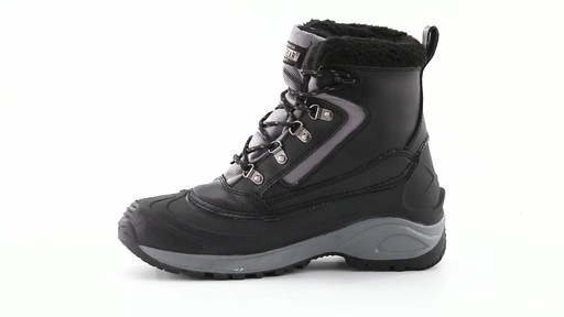 Guide Gear Women's Snowridge II Insulated Waterproof Winter Boots 360 View - image 6 from the video