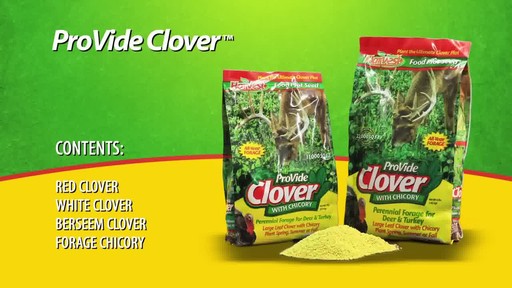 Evolved Harvest Provide Clover (Perennial) - image 3 from the video