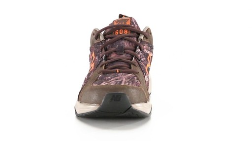 New Balance Men's 608V4 Walking Shoes Camo 360 View - image 2 from the video